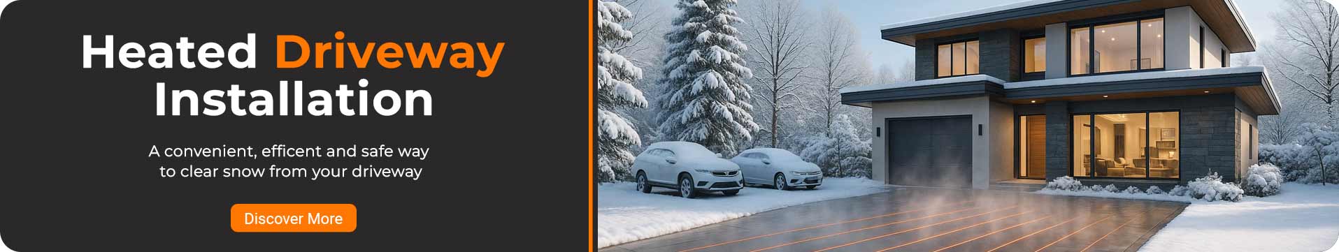 Service Areas Heated Driveway